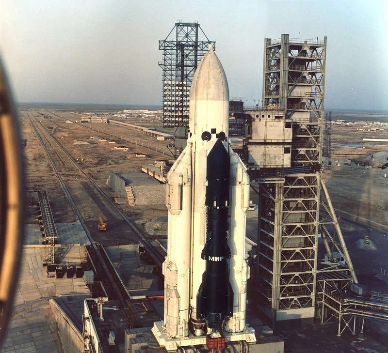 Первый пуск ракеты Энергия