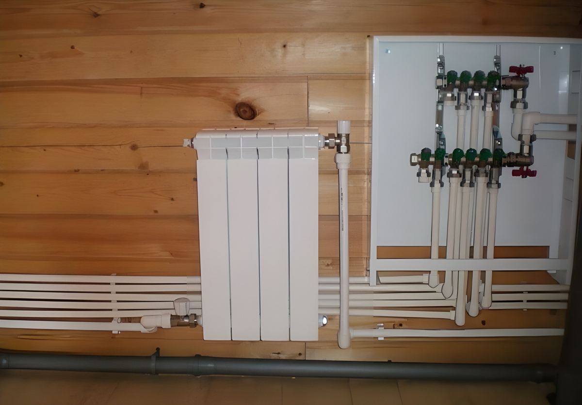 Радиаторное отопление на полипропиленовых трубах