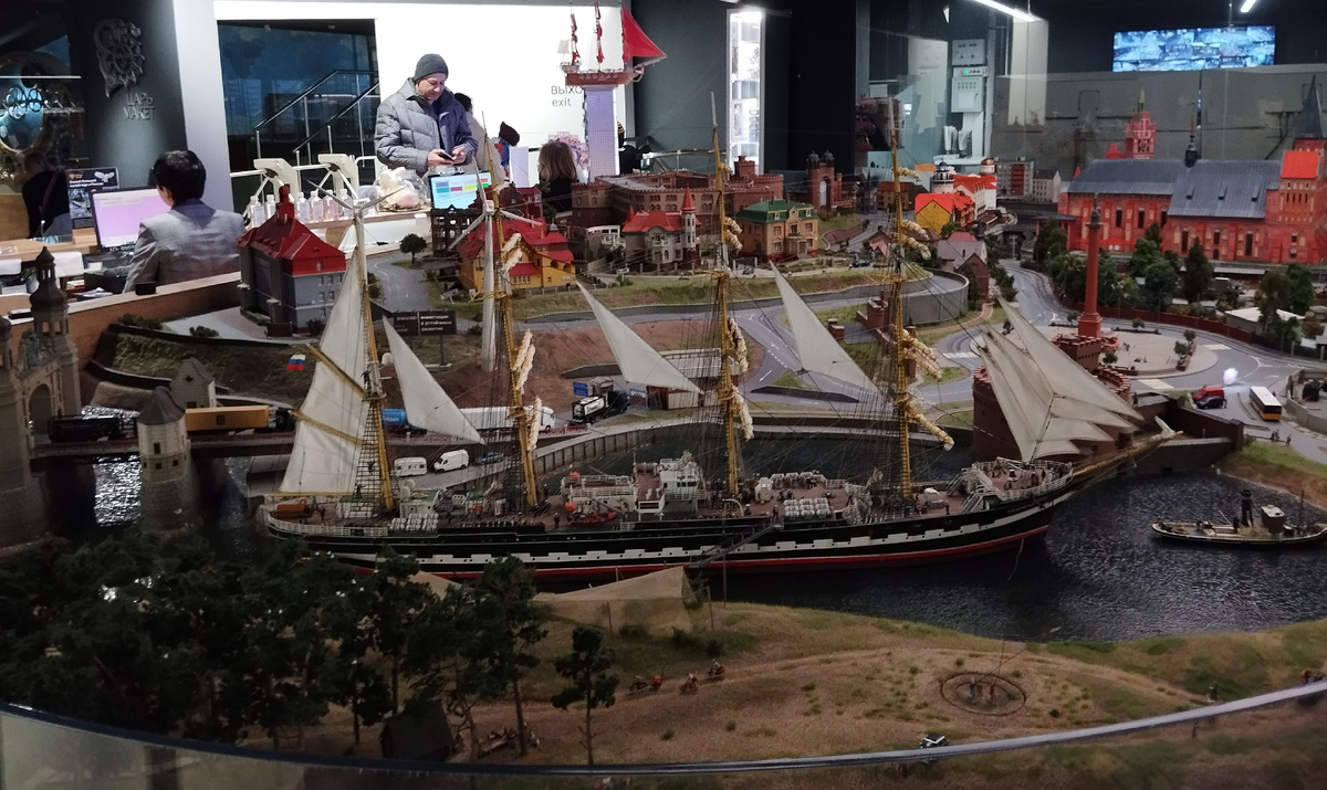 Фрагмент экспозиции музея Царь-макет. Город Калининград. ЗДЕСЬ и далее фото автора и(или) из личного архива автора, если не указано иначе.