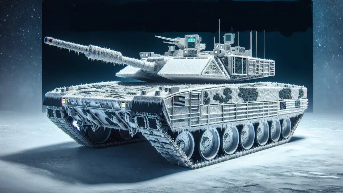    Арктический танк, фантазия