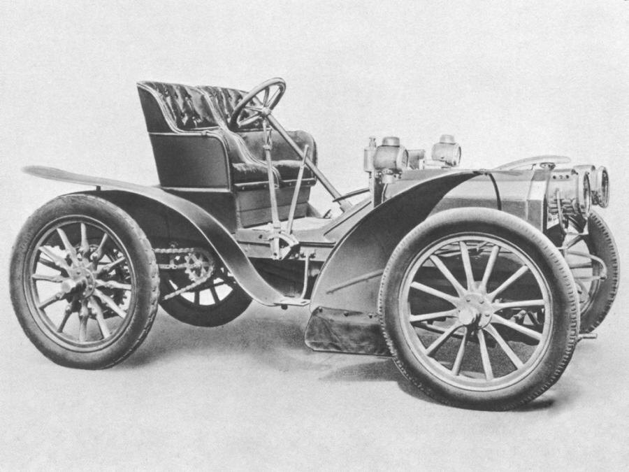 Fiat 24 HP 1902. Источник: изображение взято в свободном доступе из интернета (Яндекс.Картинки)