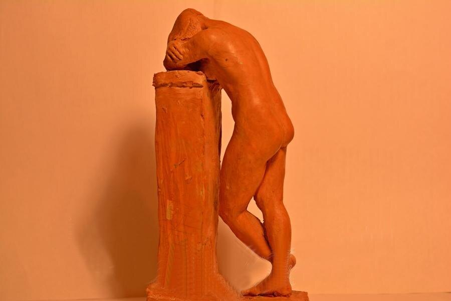 Скульптура 1953-го года, созданная Гаранько в студенческие годы.