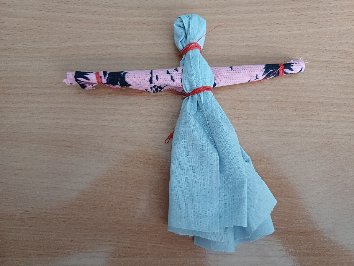 Объект научной работы. Сделано ребенком.