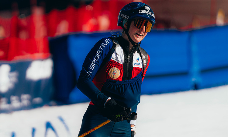 Арно Лита (Швейцария) и Эмили Хэрроп (Франция) стали первыми в спринте