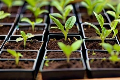 Садим рассаду помидоров по лунному календарю. Будут расти не по дням, а по минутам  📷
