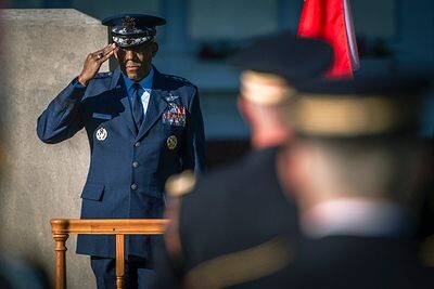    Глава Объединенного комитета начальников штабов (ОКНШ) Вооруженных сил США генерал Чарльз Браун / Источник: ©US Joint Staff/via Globallookpress.com