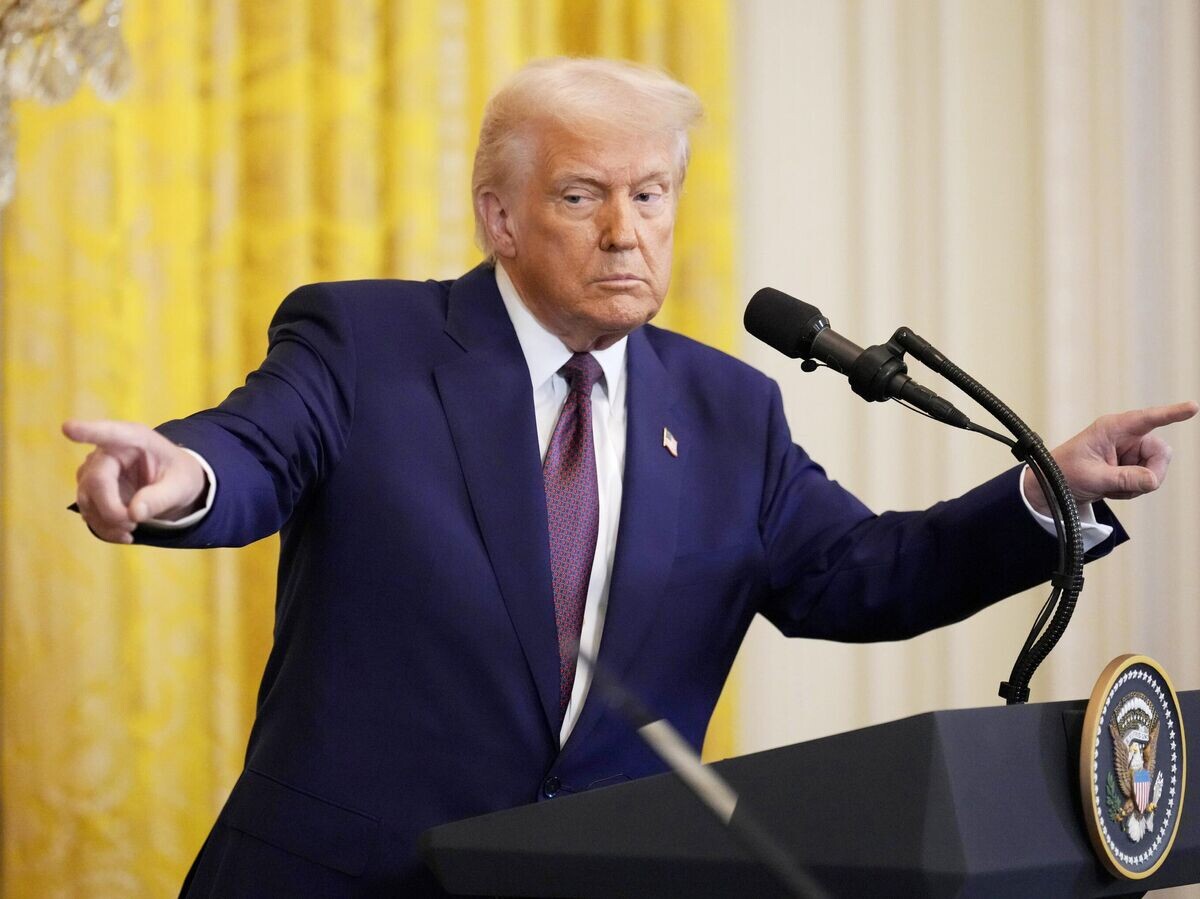    Президент США Дональд Трамп © AP Photo / Ben Curtis