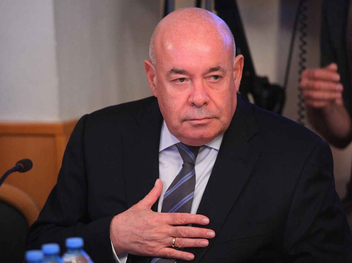    Специальный представитель президента РФ по международному культурному сотрудничеству Михаил Швыдкой на заседании Общественного совета при комитете Госдумы по культуре. 31 мая 2019© РИА Новости / Рамиль Ситдиков