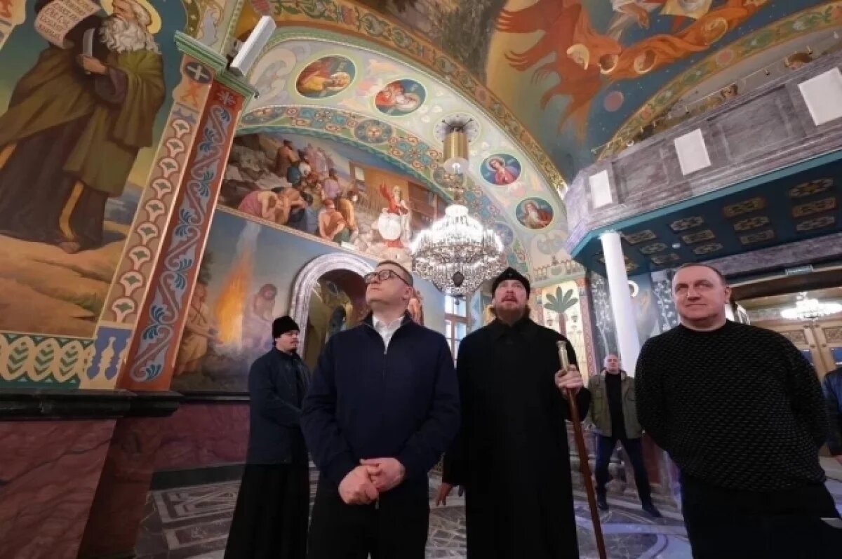    В челябинском храме на Алом поле закончили реставрацию росписей