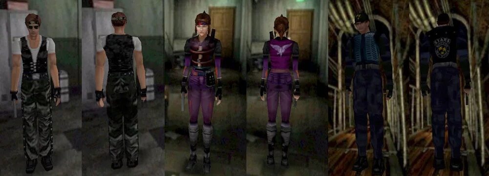 Один из вариантов костюмов