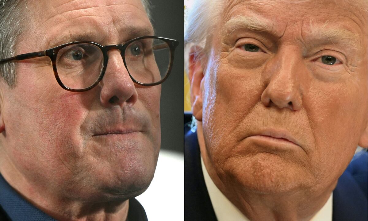 Кэру Стармеру нужно показать Дональду Трампу, что Европа заслуживает «места за столом, но не в меню». Фото: Оли Скарфф/AFP/Getty