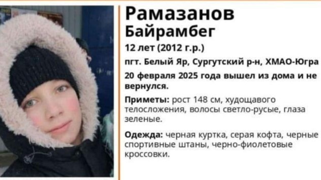    В Сургутском районе потерялся ребенок