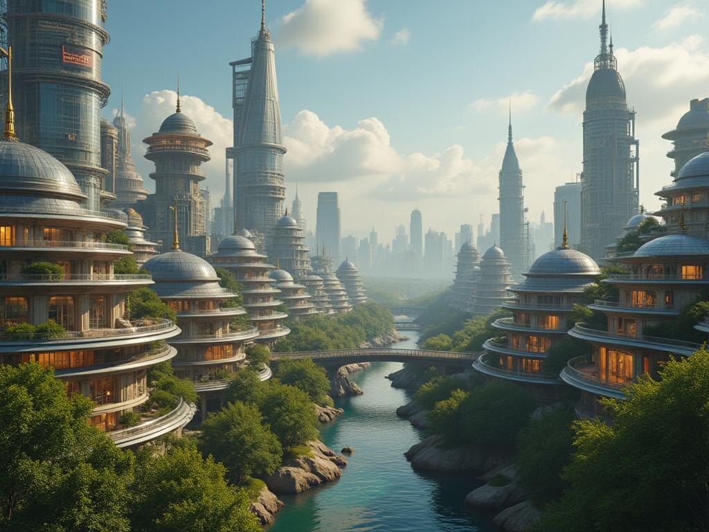 Города через 100 лет