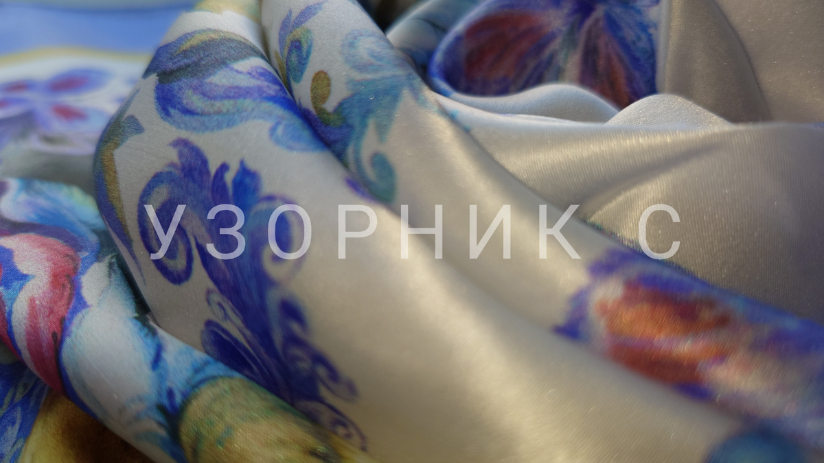 Фрагмент платка, фото автора