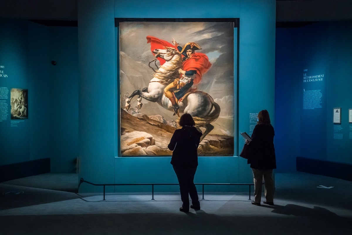    Наполеон на самом деле боялся лошадей, особенно белых