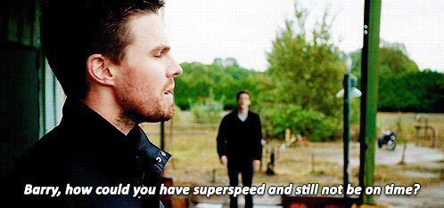 Барри, как ты мог, обладая суперскоростью, все равно не успеть вовремя? 