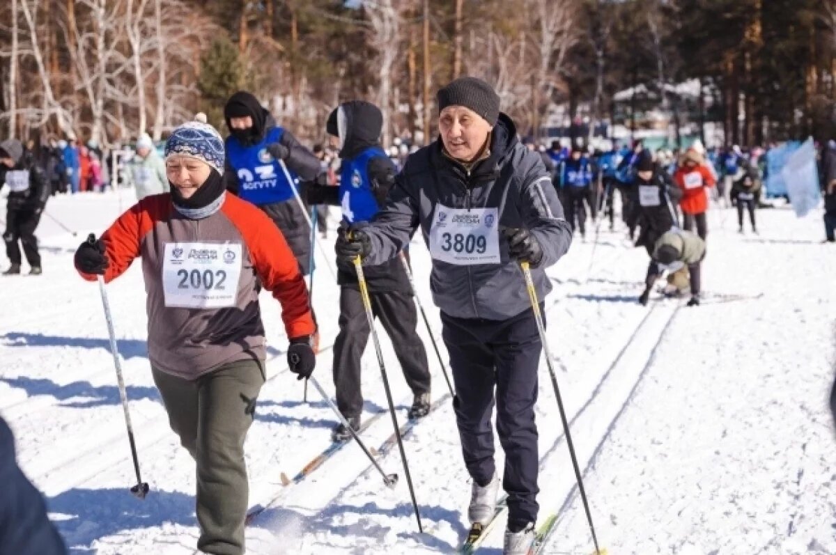    В Улан-Удэ прошла 43-я Всероссийская лыжная гонка - «Лыжня России» 2025