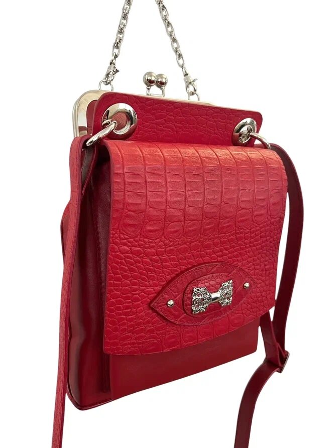 Кожаная сумка "Жанелль-76". Ателье Ирины Берзиной.