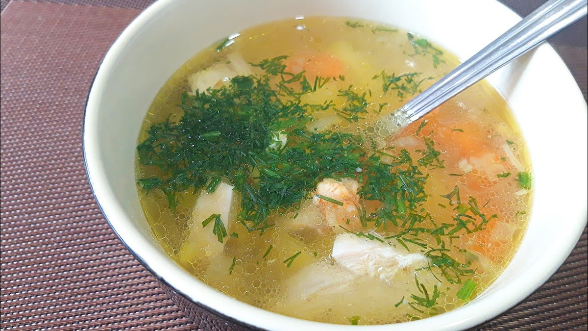 Рецепт согревающего куриного супа с «паутинкой»