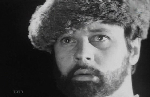 В спектакле "Борис Годунов. Сцены из трагедии", 1970 год