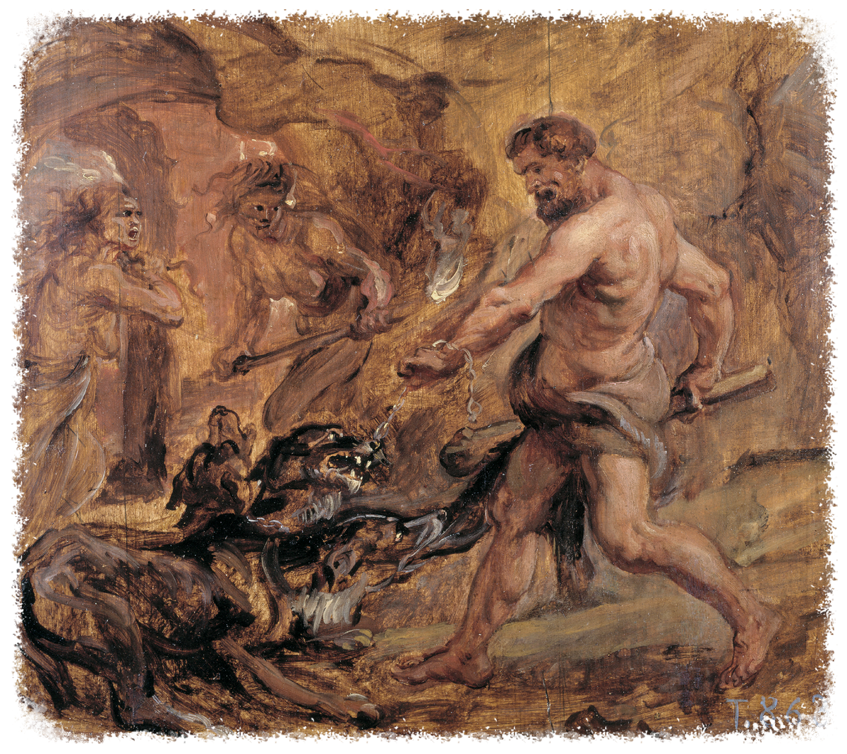«Геркулес и Цербер», П. Рубенс, 1636. Прадо, Мадрид