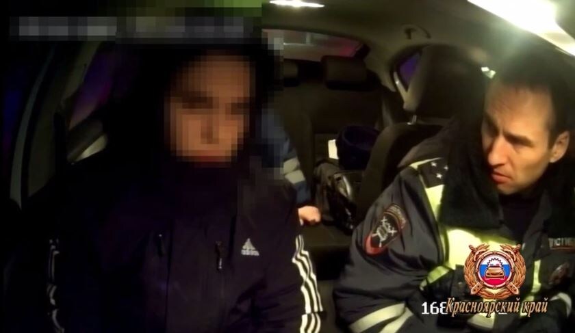     18-летний парень из Лесосибирска сел пьяным за руль и попался инспекторам
