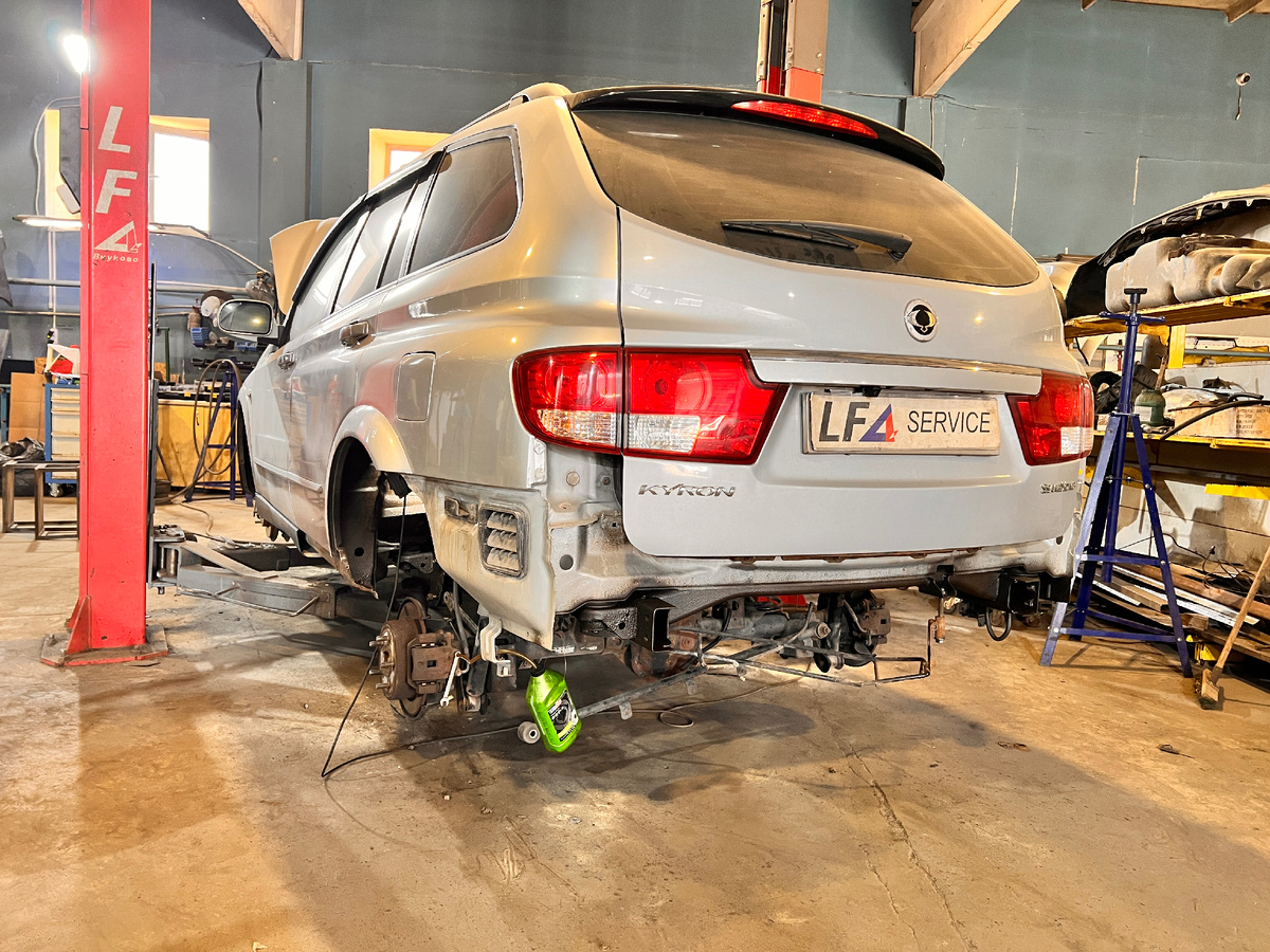 Ремонт и замена рамы СсангЙонг