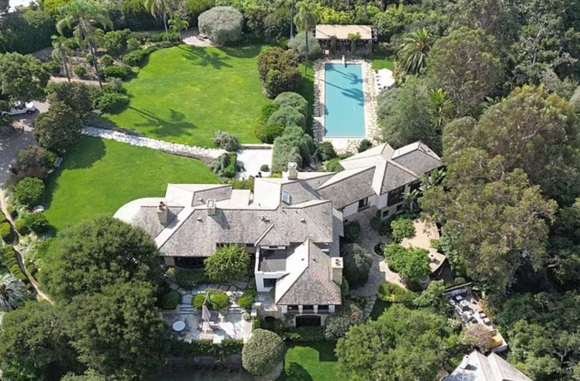 Дом в Монтесито, который приобрела Кэти Перри у Карла Уэсткотта