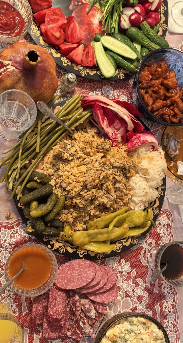 Праздничный плов со дня рождения Сергея