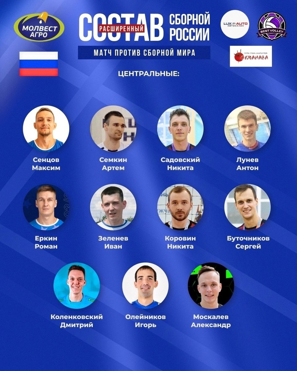    Центральные. Best Volley |Волейбольная лига ВКонтакте