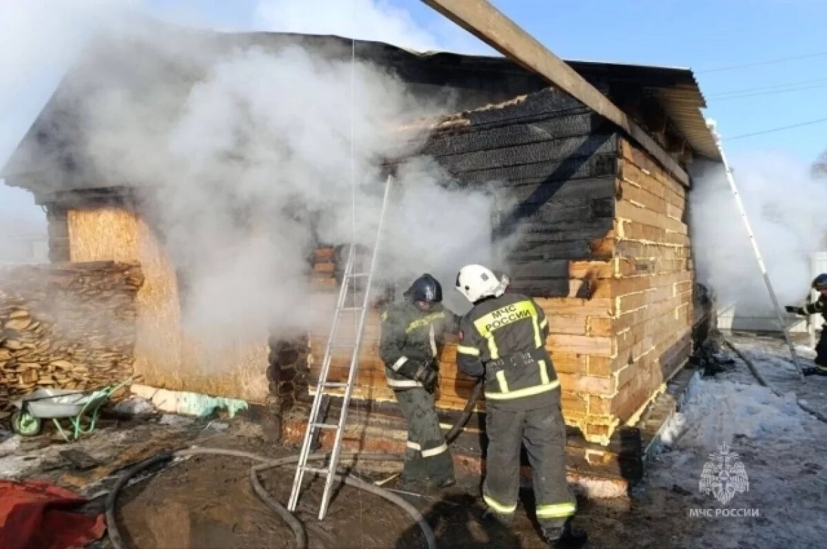    В Шадринске при пожаре выжил 4-месячный малыш, еще трое детей погибли