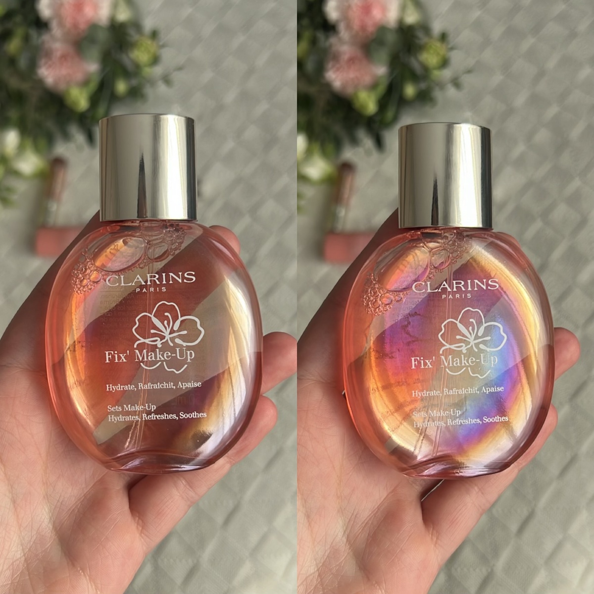 Лимитированная упаковка вне всяких сомнений очень красивая. Когда она стоит на туалетном столике и на нее падают лучи солнца, то начинает играть голографическая сакура