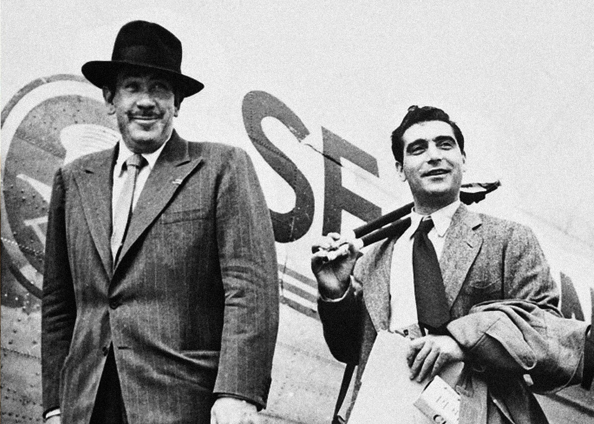 Стейнбек и Капа отправляются в СССР