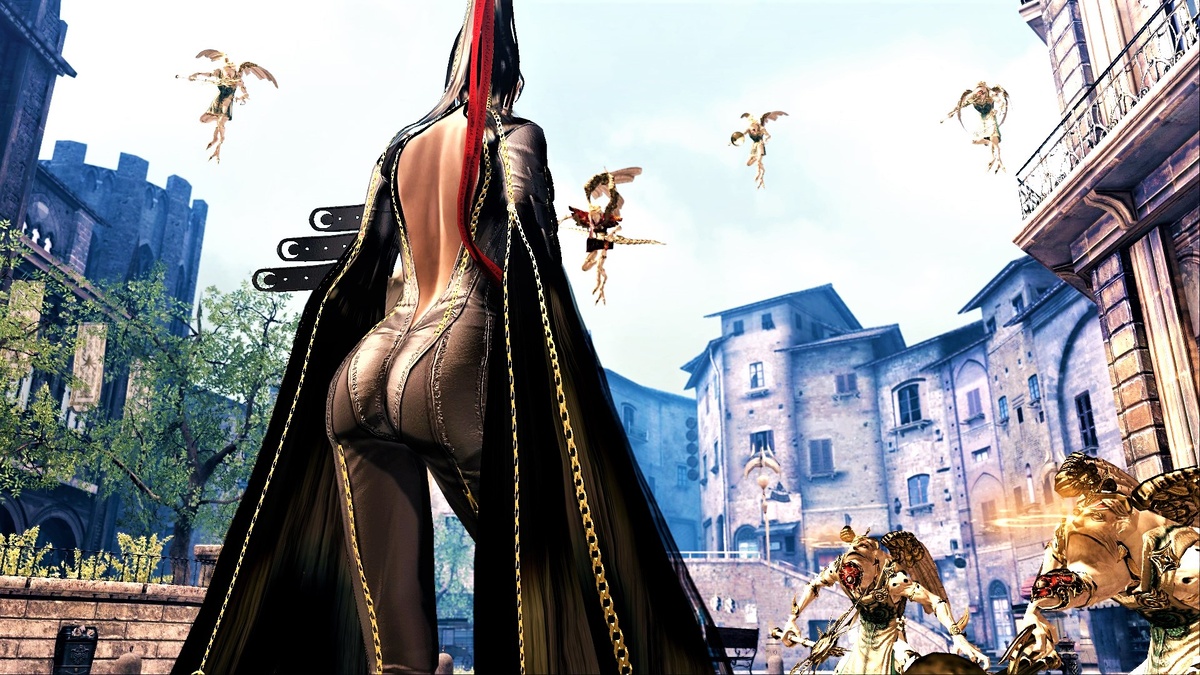 Bayonetta - кинематографичный и стильный экшн, созданный творческим умом Хидеки Камия. Байонетта, владеющая оружием ведьма и обладающая способностями, недоступными для понимания простых смертных, сражается с бесчисленным множеством врагов в игре, основанной на 100% полномасштабном действии. Диковинные добивающие движения выполняются с акробатической грацией, когда Байонетта перетекает из одного боя в другой. Bayonetta раздвигает границы жанра боевиков с великолепным захватывающим действием и динамичными динамичными боями.