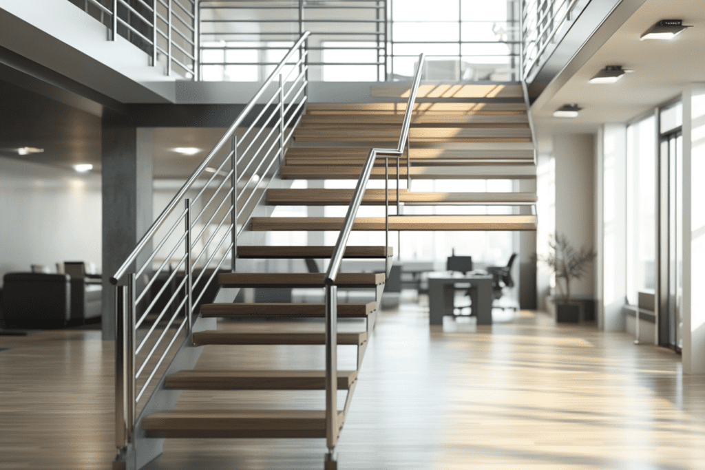    Лестницы на металлокаркасе: создайте стильный и функциональный офис с ZMK-Zenit в Уфе ZMK-ZENIT