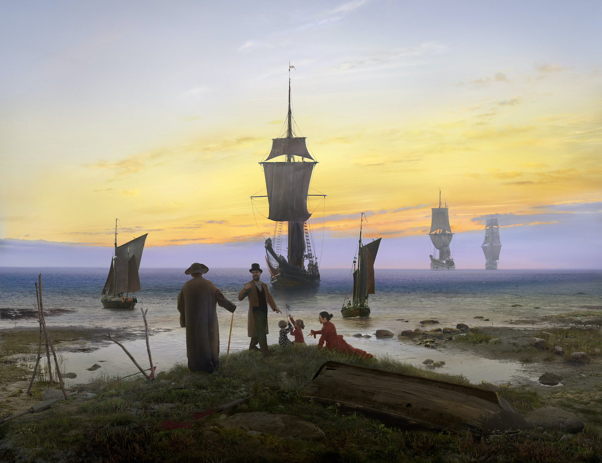 Хироюки Масуяма. Этапы жизни (по К.Д.Фридриху, 1835), 2023