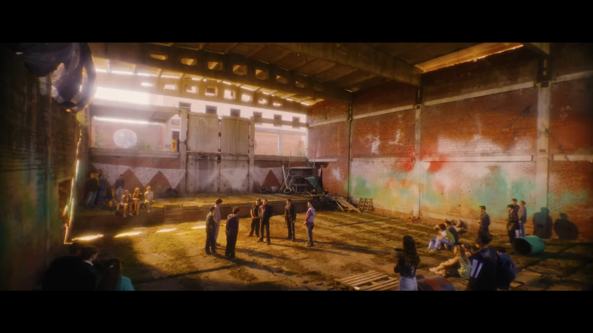 Драки-разборки. Кадр из фильма.