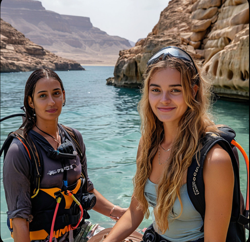 Две подруги…