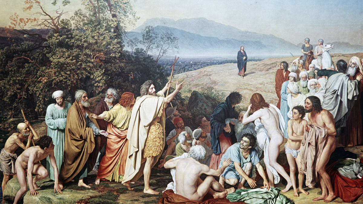 А.Иванов, " Явление Христа народу"