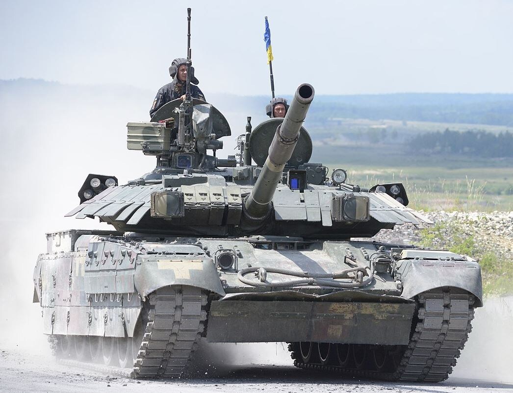 Украинский Т-84 на международном состязании Strong Europe Tank Challenge 2018