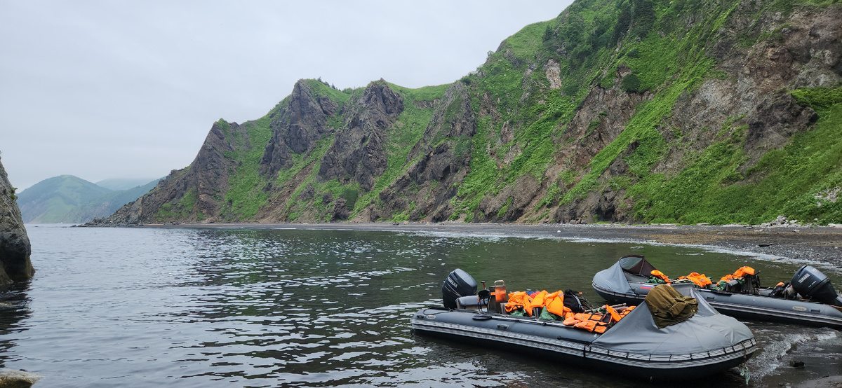 Сахалин, бухта Мраморная