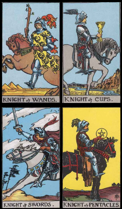 Рыцари «Таро Райдера-Уэйта»