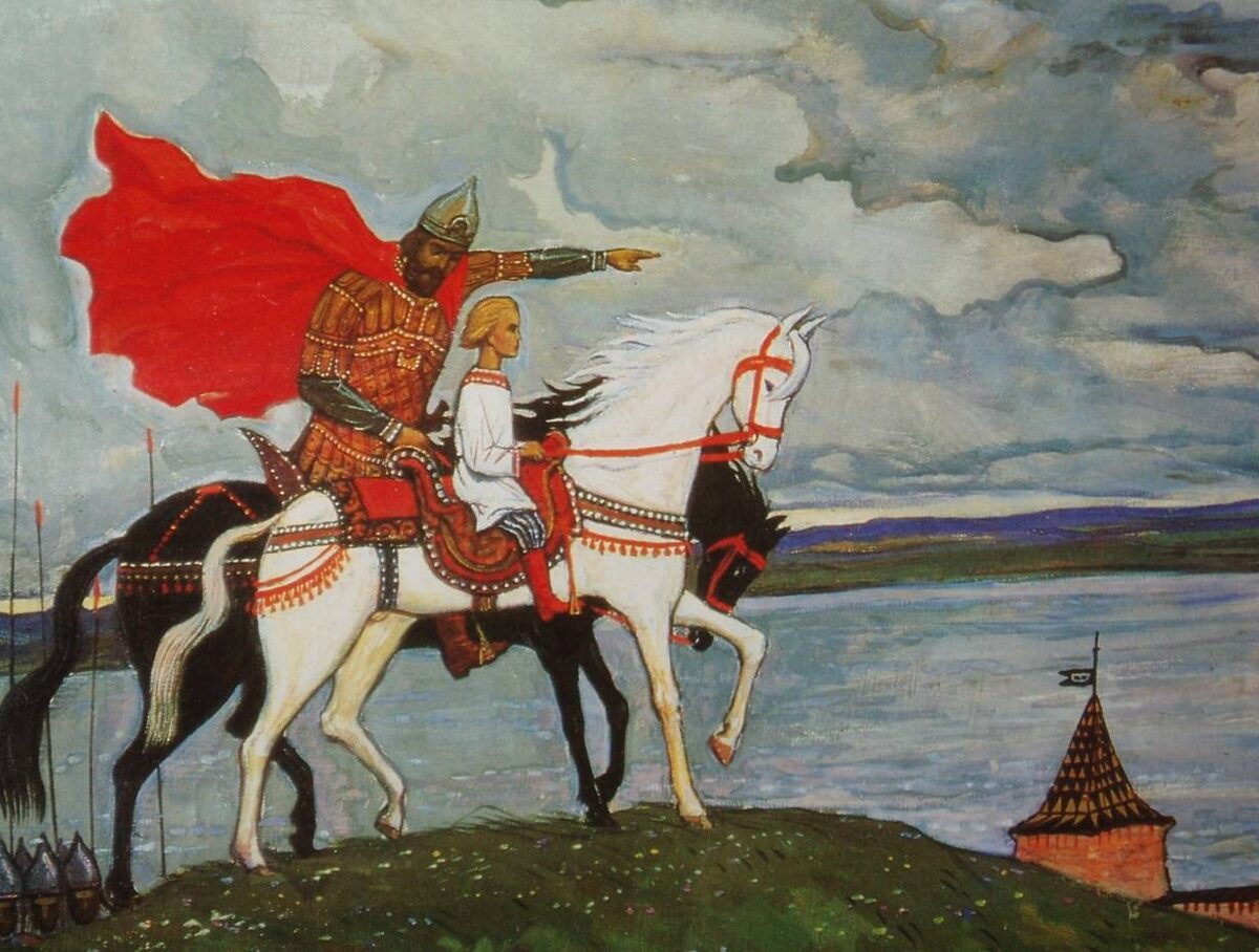 "Сей опекун Игорев скоро прославился великою своею отважностию, победами, благоразумием, любовию подданных!" Н,М. Карамзин