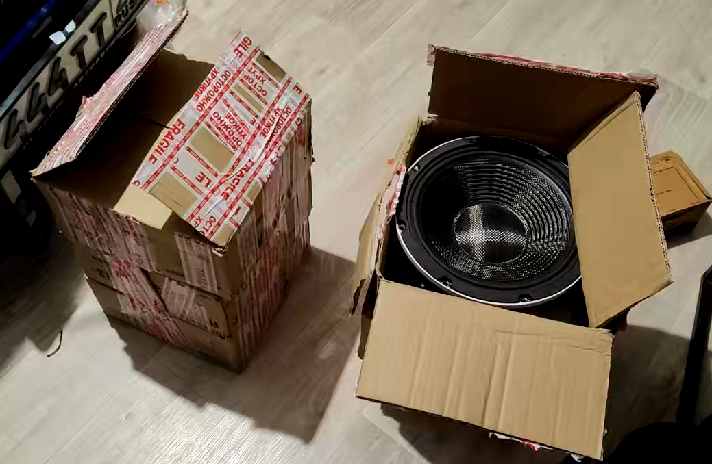 3 пары динамиков Russian Bass BOAR 10 CARBON SERIES