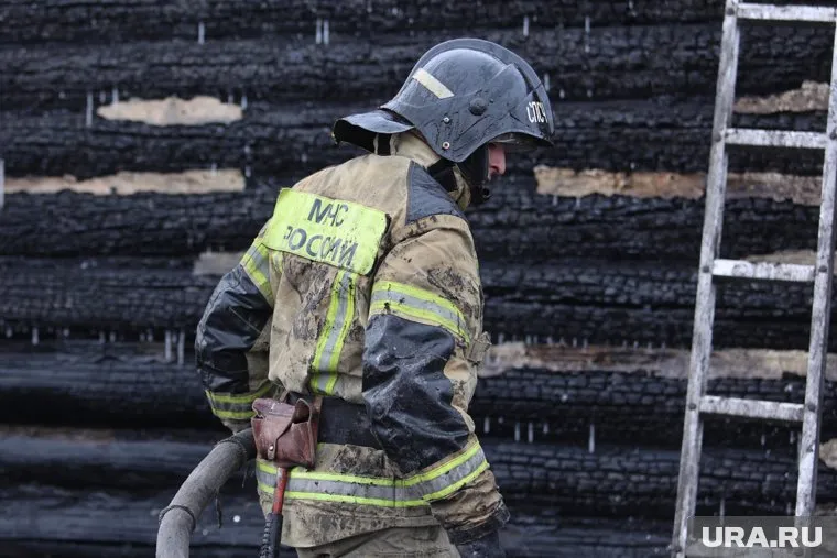 Дети были одни дома в момент возгорания
Фото: Екатерина Сычкова © URA.RU