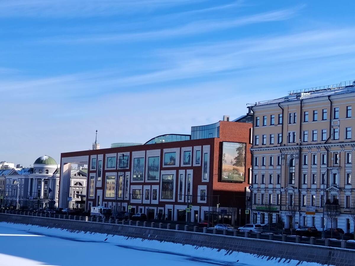 Новое здание Третьяковской галереи на Кадашёвской набережной
