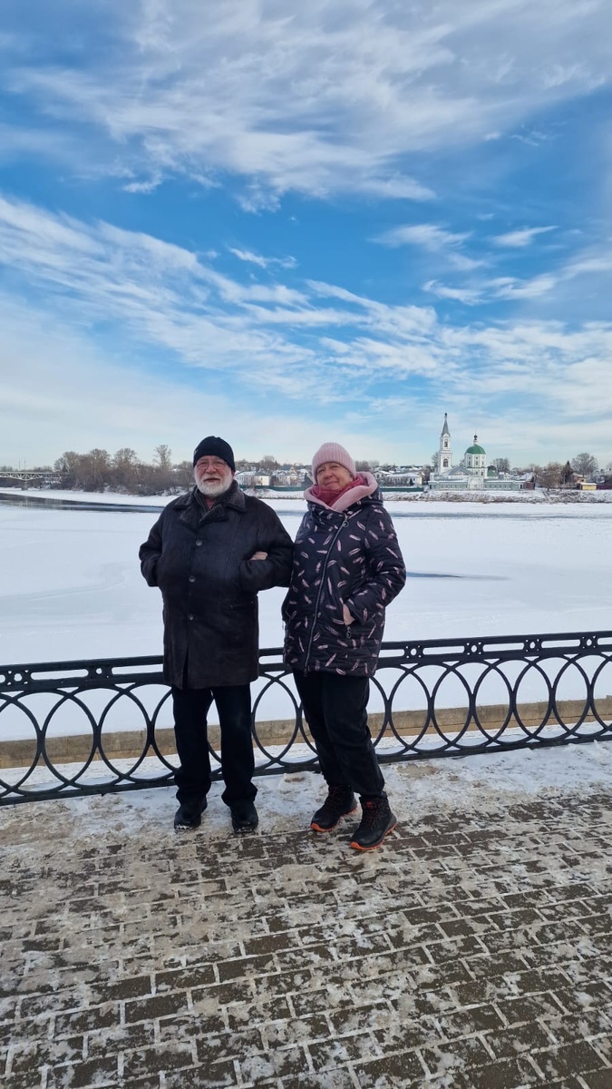 Фото автора. Река Тверца и Волга. 