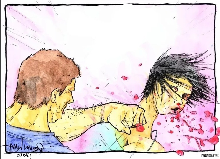 Рисунок из интернета. Разговор с мужем.