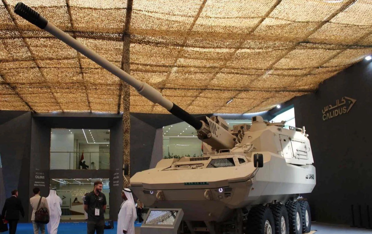 Новая 155-мм гаубица от Calidus из ОАЭ с повышенной мобильностью и огневой мощь.  Фото: Calidus