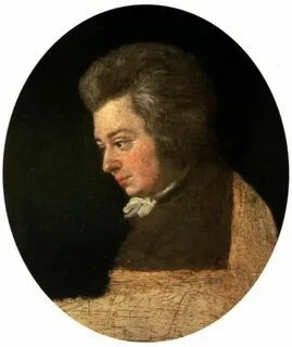 Этот портрет Моцарта написал как раз супруг Алоизии, Иосиф Ланге - певец, который был художником-любителем. 